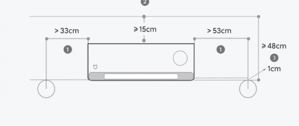 Кондиционер Xiaomi Сплит система инвертор Mijia Fresh Air Conditioner KFR-35GW/F3A1 — изображение 2